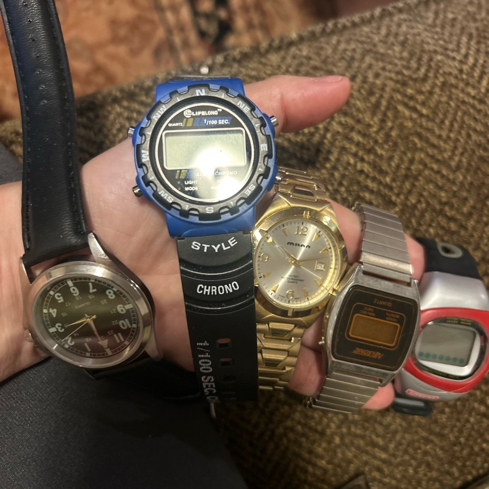 Casio Blue Digital Watch